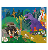 Floss & Rock Puzzle, Dino - 50 pieces - approx. 50 x 40 cm - 3D effect