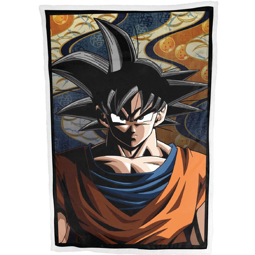 Dragon Ball Sherpa Fleece blanket, Kamehameha - 100 x 150 cm - Polyester