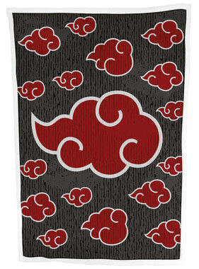 Naruto Sherpa Fleecedeken Red Cloud 100 x 150 cm Polyester