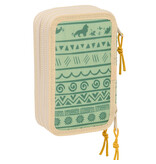 The Lion Kng Filled Case, Simba - 36 pieces - 19.5 x 12.5 x 5.5 cm - Polyester