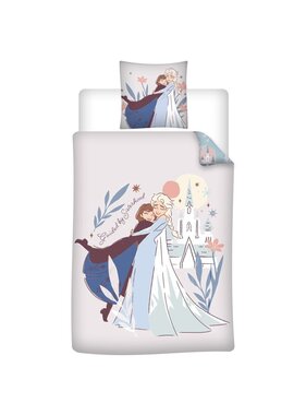 Disney Frozen Duvet cover Sisterhood 140 x 200 + 65 x 65 cm Cotton