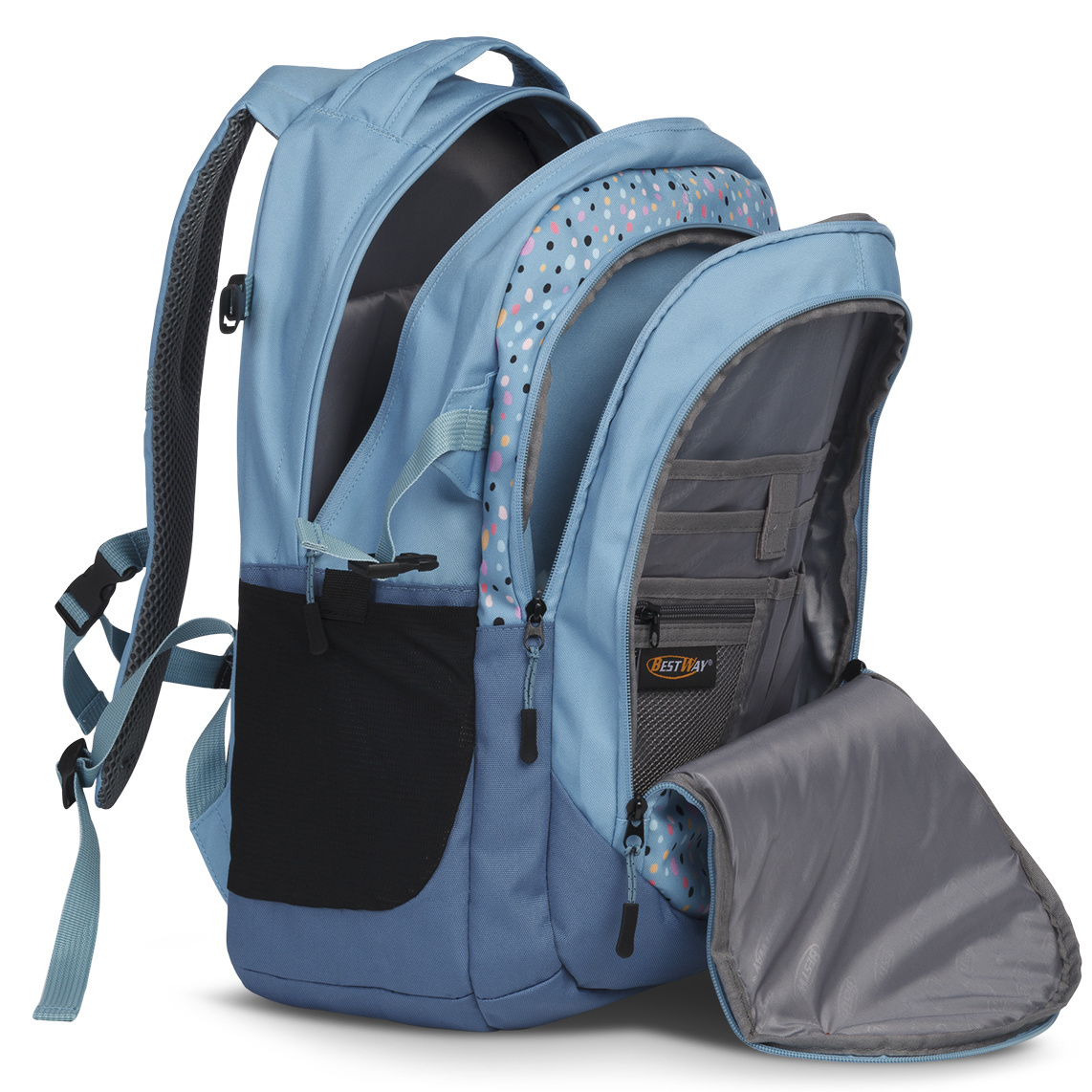 Bestway Backpack Evolution Air, Dots - 48 x 31 x 19 cm - Polyester