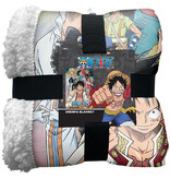 One Piece Sherpa Fleecedeken Crew - 100 x 150 cm - Polyester