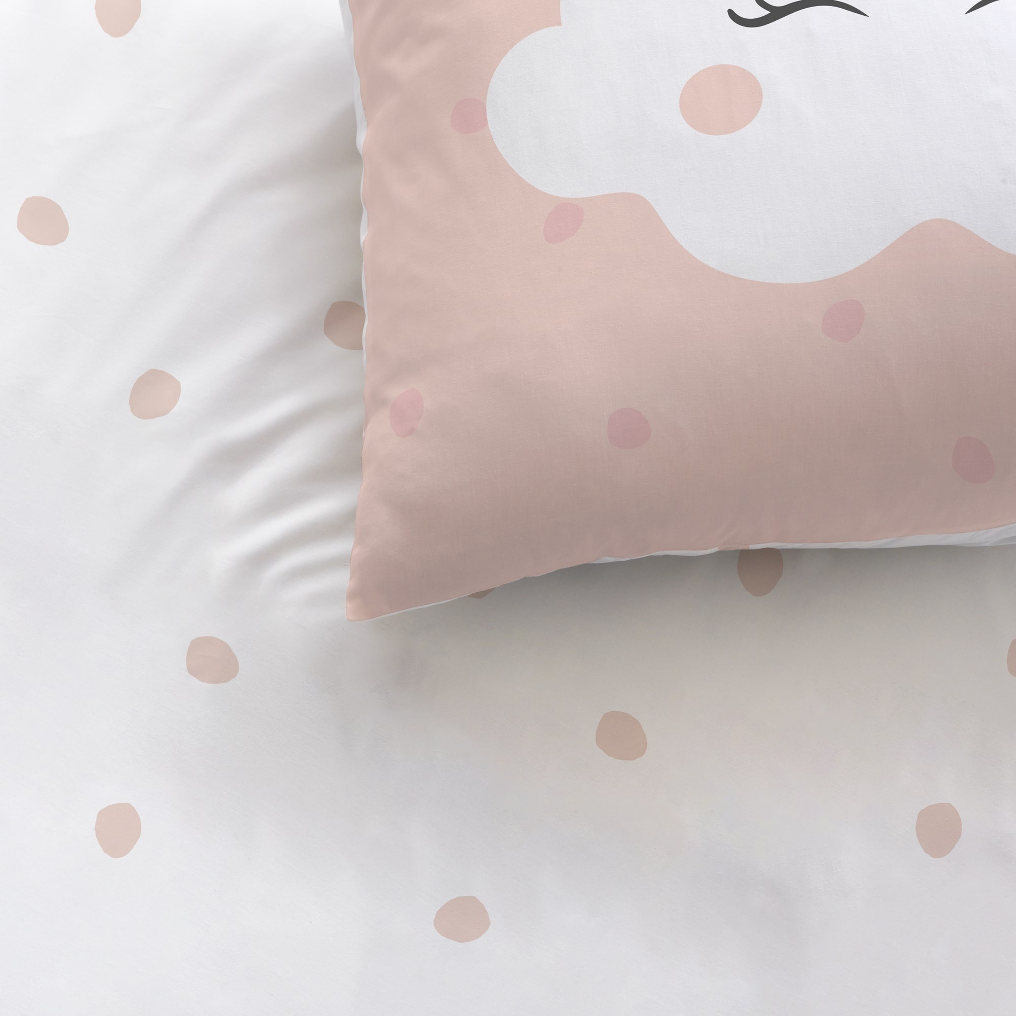 Matt & Rose Duvet cover, Clouds - Single - 140 x 200 + 63 x 63 cm - Cotton