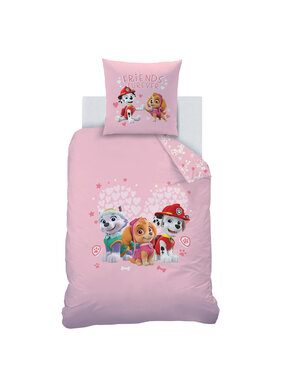 Paw Patrol Duvet cover Friends Furever 140 x 200 + 63 x 63 cm Cotton