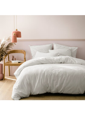 Matt & Rose Duvet cover White 240 x 220 + 65 x 65 Washed cotton