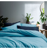 Matt & Rose Duvet cover Ice blue - 240 x 220 + 2x 65 x 65 cm - Washed cotton