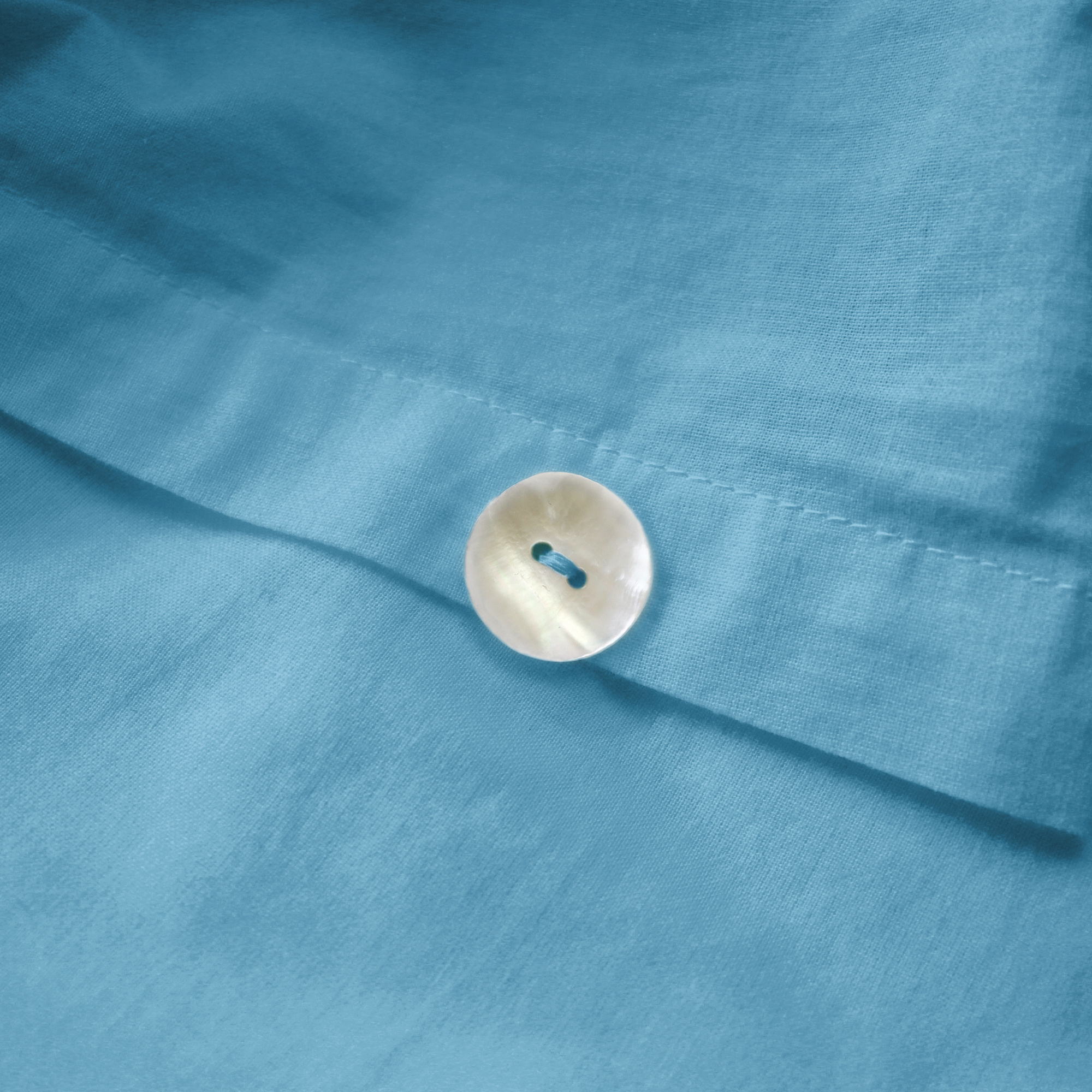 Matt & Rose Duvet cover Ice blue - 240 x 220 + 2x 65 x 65 cm - Washed cotton