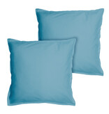 Matt & Rose Duvet cover Ice blue - 240 x 220 + 2x 65 x 65 cm - Washed cotton