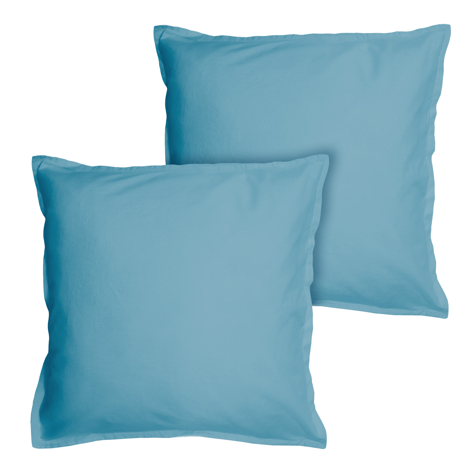Matt & Rose Duvet cover Ice blue - 240 x 220 + 2x 65 x 65 cm - Washed cotton