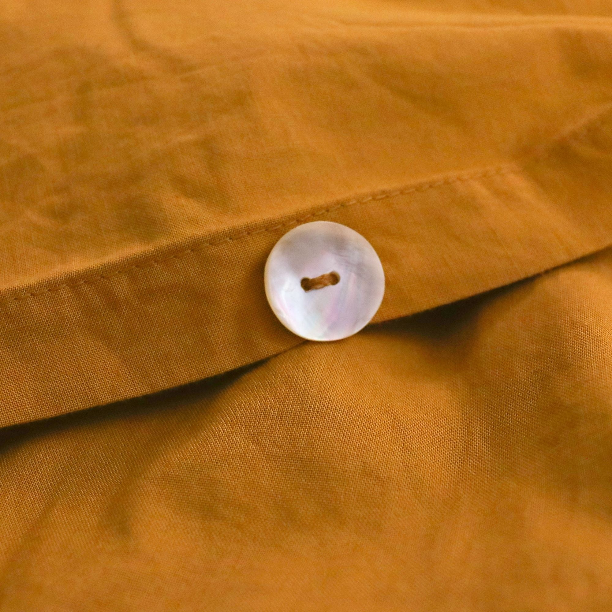 Matt & Rose Duvet cover Caramel - 240 x 220 + 2x 65 x 65 cm - Washed cotton