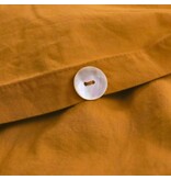 Matt & Rose Dekbedovertrek Caramel - 260 x 240 + 2x 65 x 65 cm - Gewassen katoen
