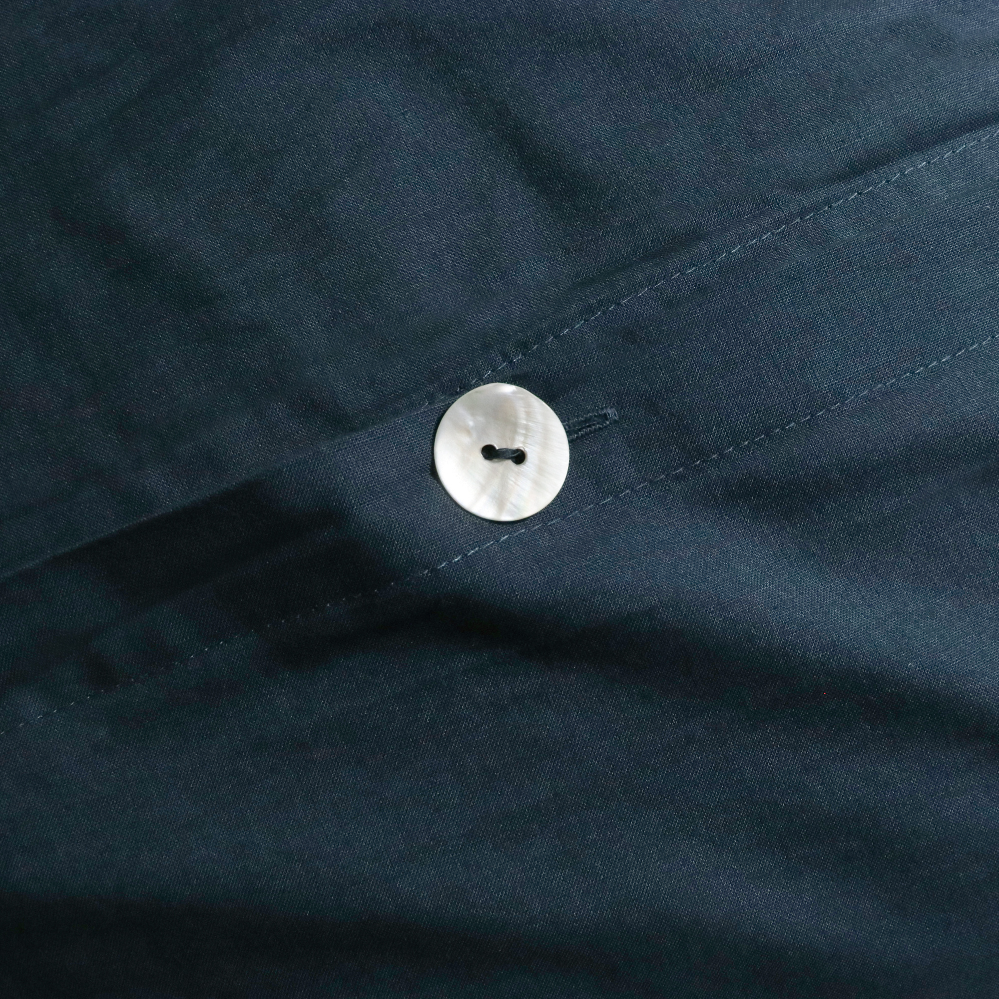 Matt & Rose Duvet cover Dark blue - 260 x 240 + 2x 65 x 65 cm - Washed cotton