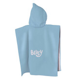 Bluey Poncho / Bathcape, Hooray - 60 x 120 cm - Cotton