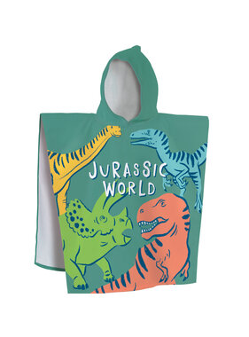 Jurassic World Poncho / Bathcape Quatro 60 x 120 cm Cotton