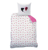 Miraculous Duvet cover, Supergirl - Single - 140 x 200 + 63 x 63 cm - Cotton
