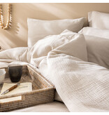 Matt & Rose Set Kussenslopen Naturel - (2x) 50 x 70 cm - Mousseline Katoen