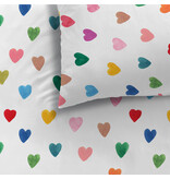 Wee Blue Bell Duvet cover Amour - 140 x 200 + 63 x 63 cm - Cotton