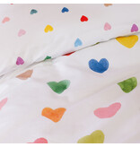 Wee Blue Bell Duvet cover Amour - 140 x 200 + 63 x 63 cm - Cotton