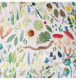 Wee Blue Bell Duvet cover Fauna Flora - 140 x 200 + 63 x 63 cm - Cotton