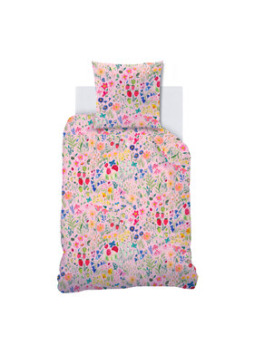Wee Blue Bell Duvet cover Jardin Secret 140 x 200 + 63 x 63 cm Cotton