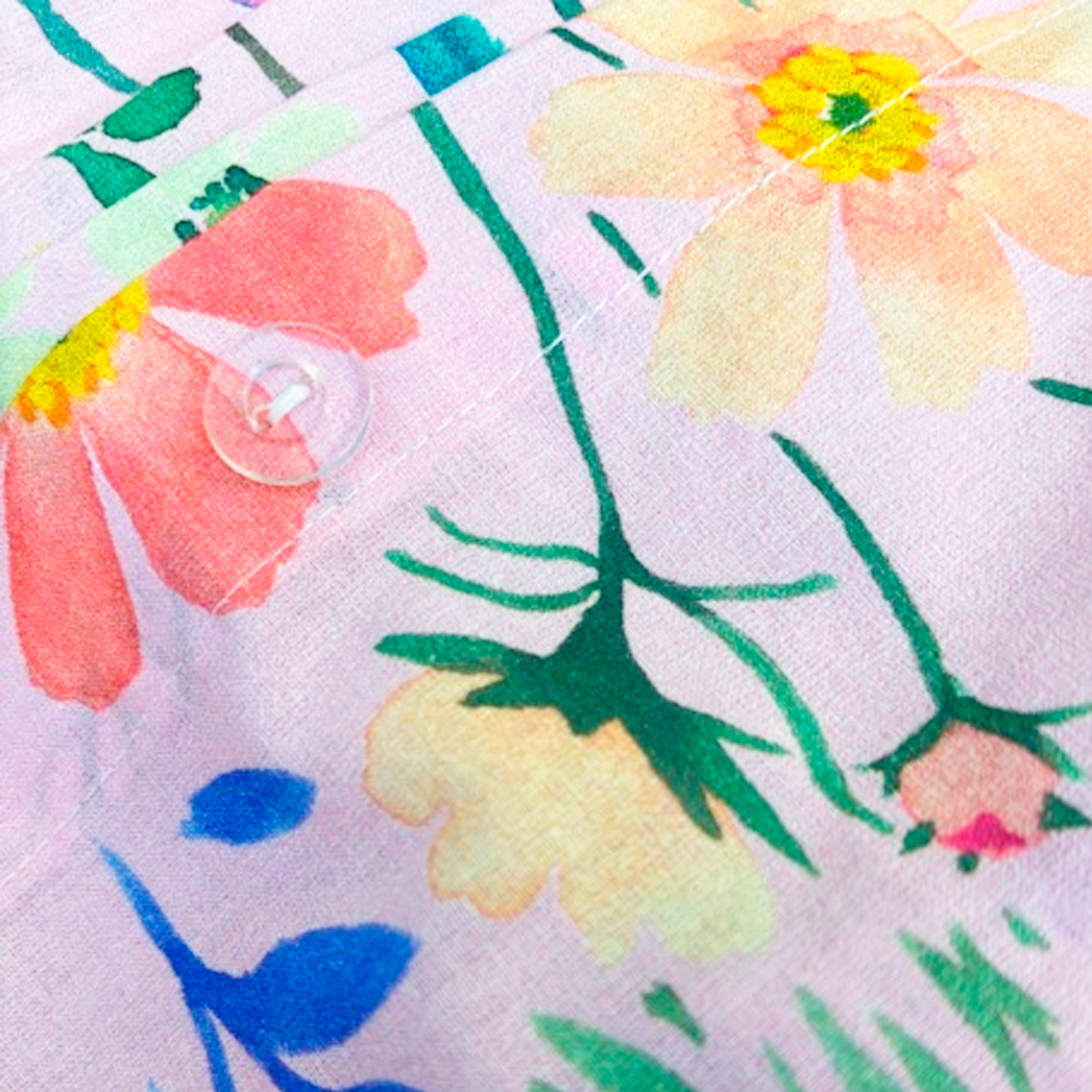 Wee Blue Bell Duvet cover Jardin Secret - 140 x 200 + 63 x 63 cm - Cotton