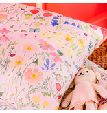Wee Blue Bell Duvet cover Jardin Secret - 140 x 200 + 63 x 63 cm - Cotton