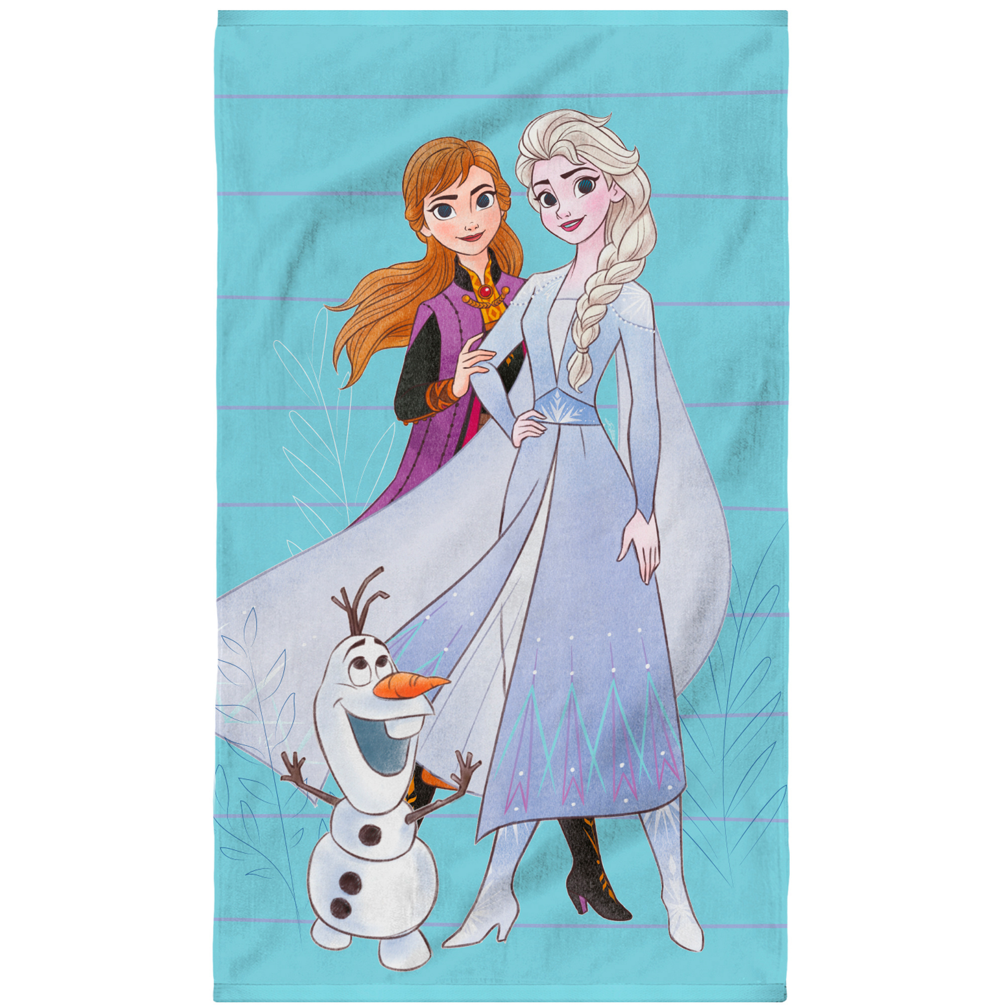 Disney Frozen Beach towel, Azur - 70 x 120 cm - Cotton