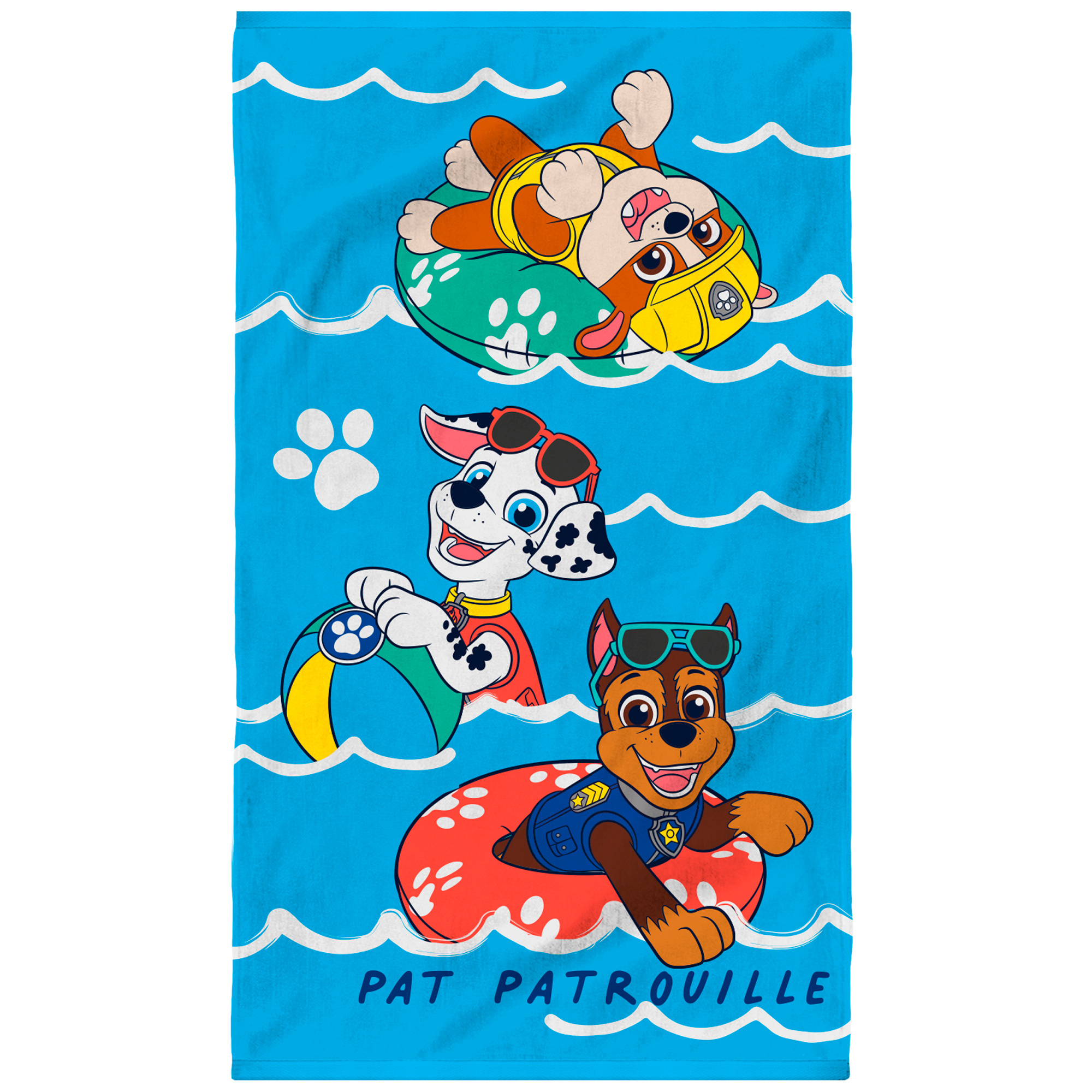 Paw Patrol Beach towel, Water - 70 x 120 cm - Cotton