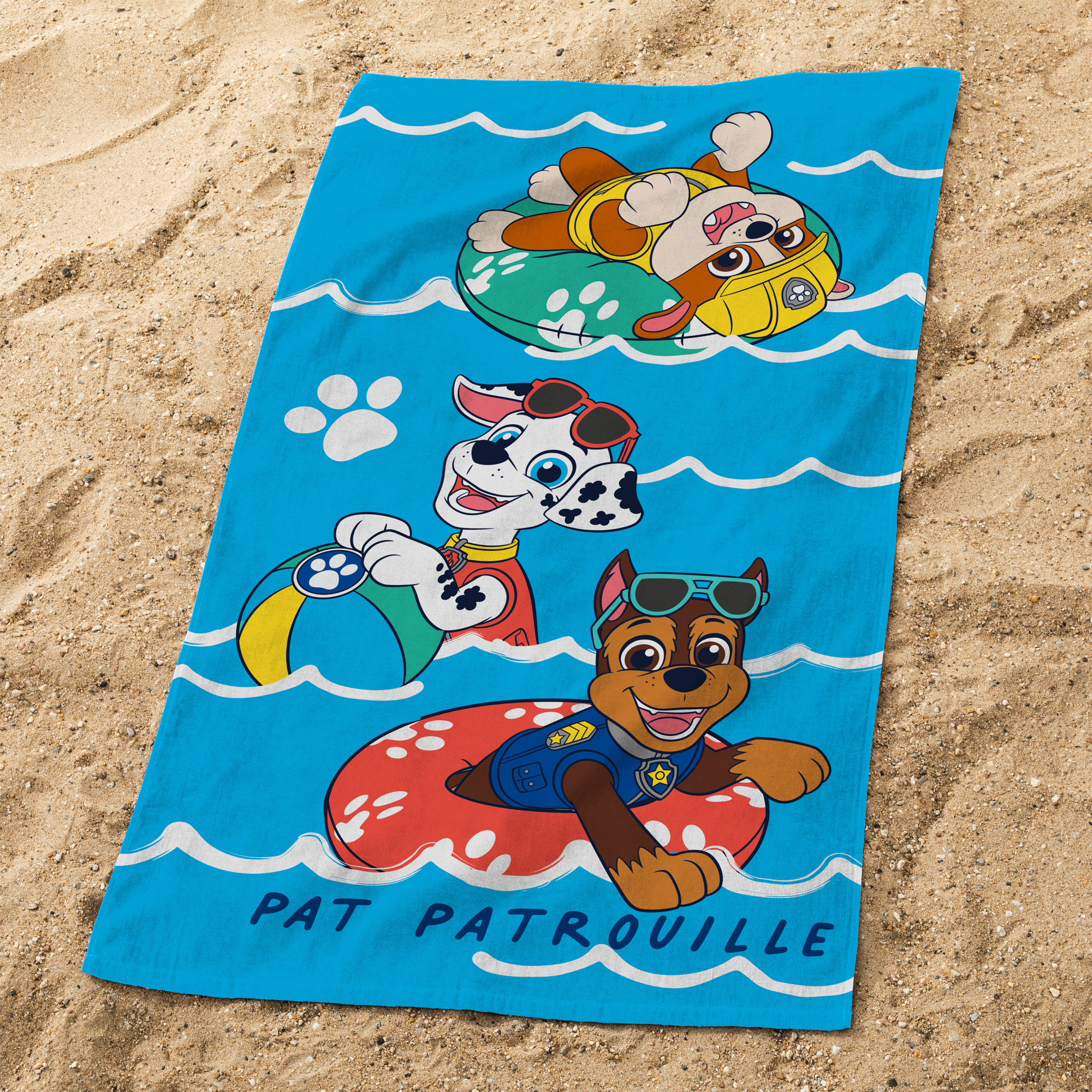 Paw Patrol Beach towel, Water - 70 x 120 cm - Cotton