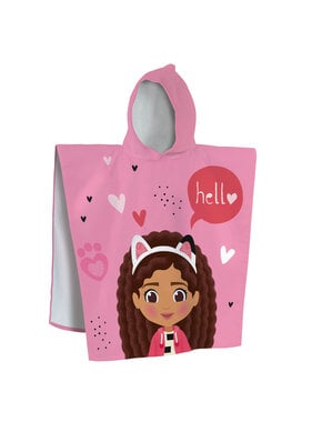 Gabby's poppenhuis Poncho Badcape Duo 60 x 120 cm Katoen