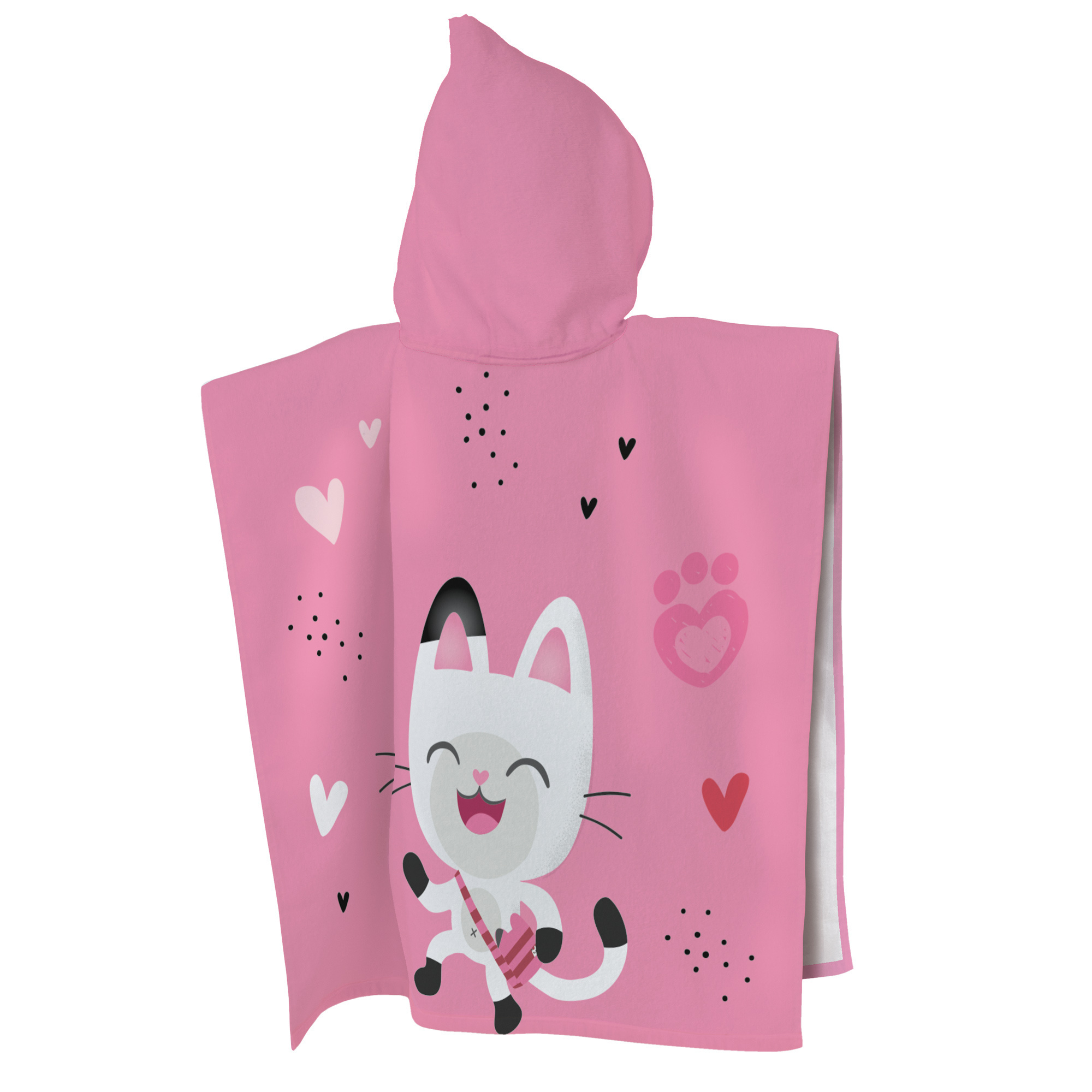 Gabby's poppenhuis Poncho Bath Cape Duo - 60 x 120 cm - Cotton