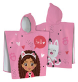 Gabby's poppenhuis Poncho Bath Cape Duo - 60 x 120 cm - Cotton