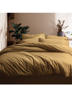 Matt & Rose Duvet cover Honey 260 x 240 + 65 x 65 Washed Cotton
