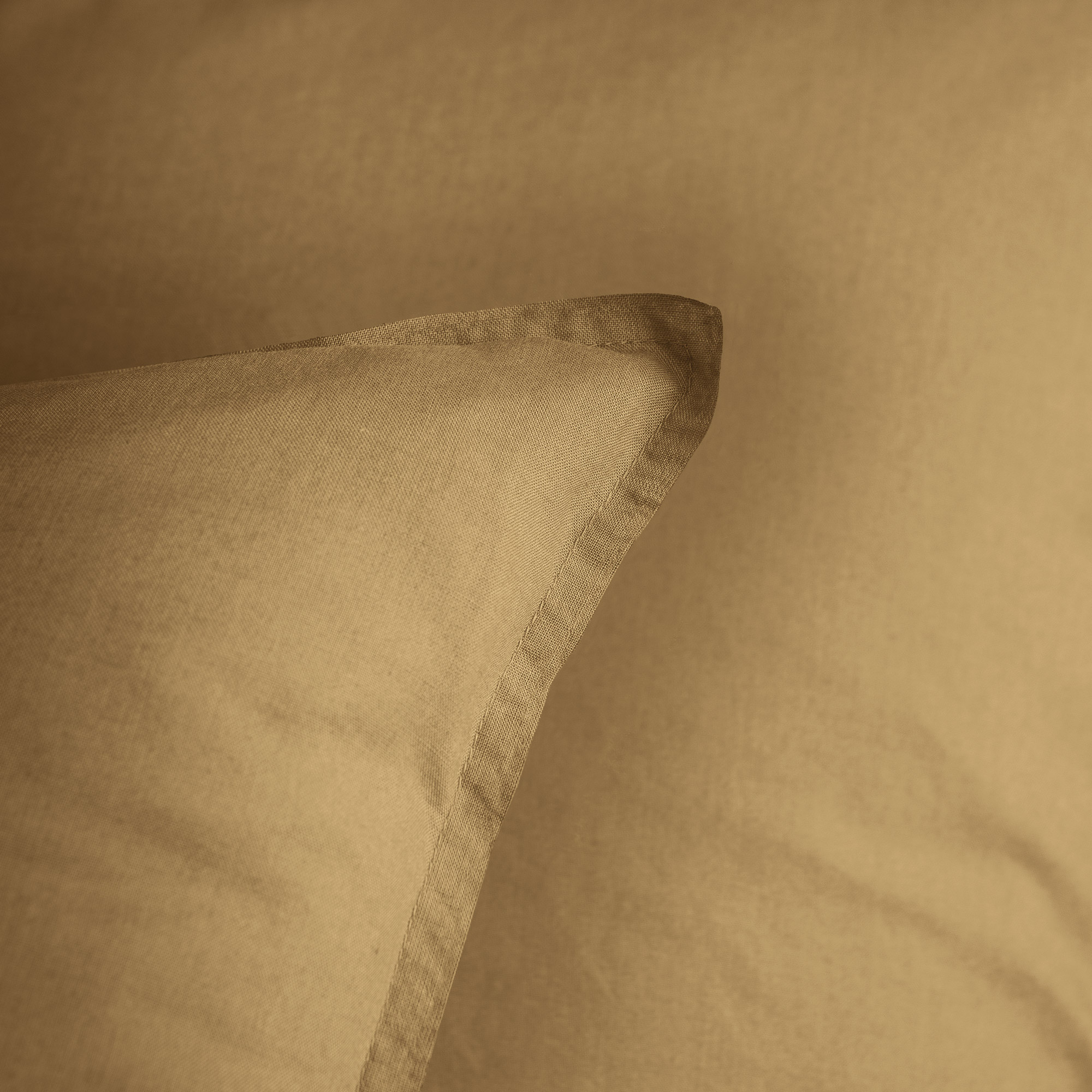 Matt & Rose Duvet cover Honey - 260 x 240 + 2x 65 x 65 cm - Washed cotton