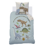 Jurassic World Duvet cover Sicju - 140 x 200 + 63 x 63 cm - Cotton