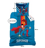 Superman Duvet cover Supera - 140 x 200 + 63 x 63 cm - Cotton