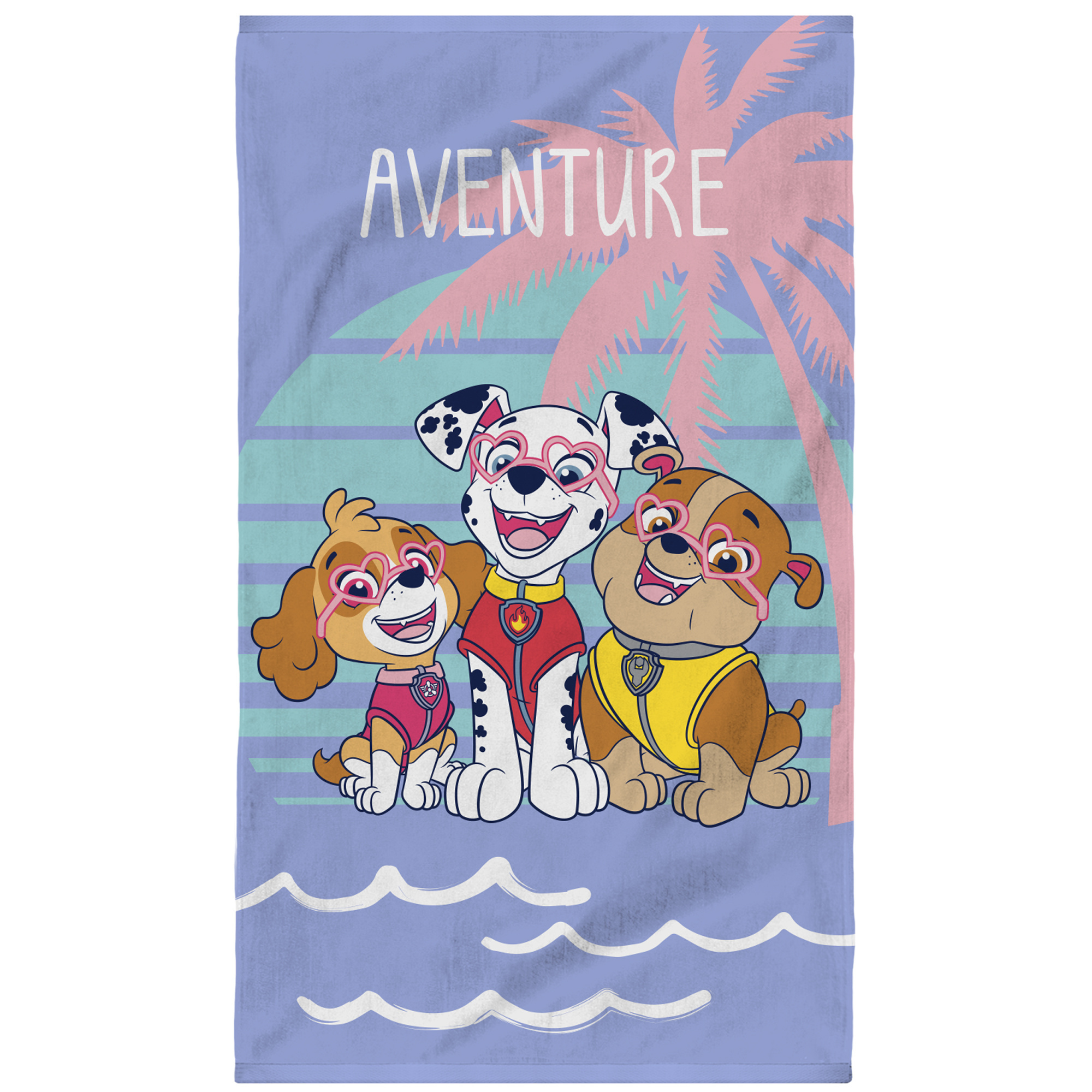 Paw Patrol Beach towel Sunset - 70 x 120 cm - Cotton