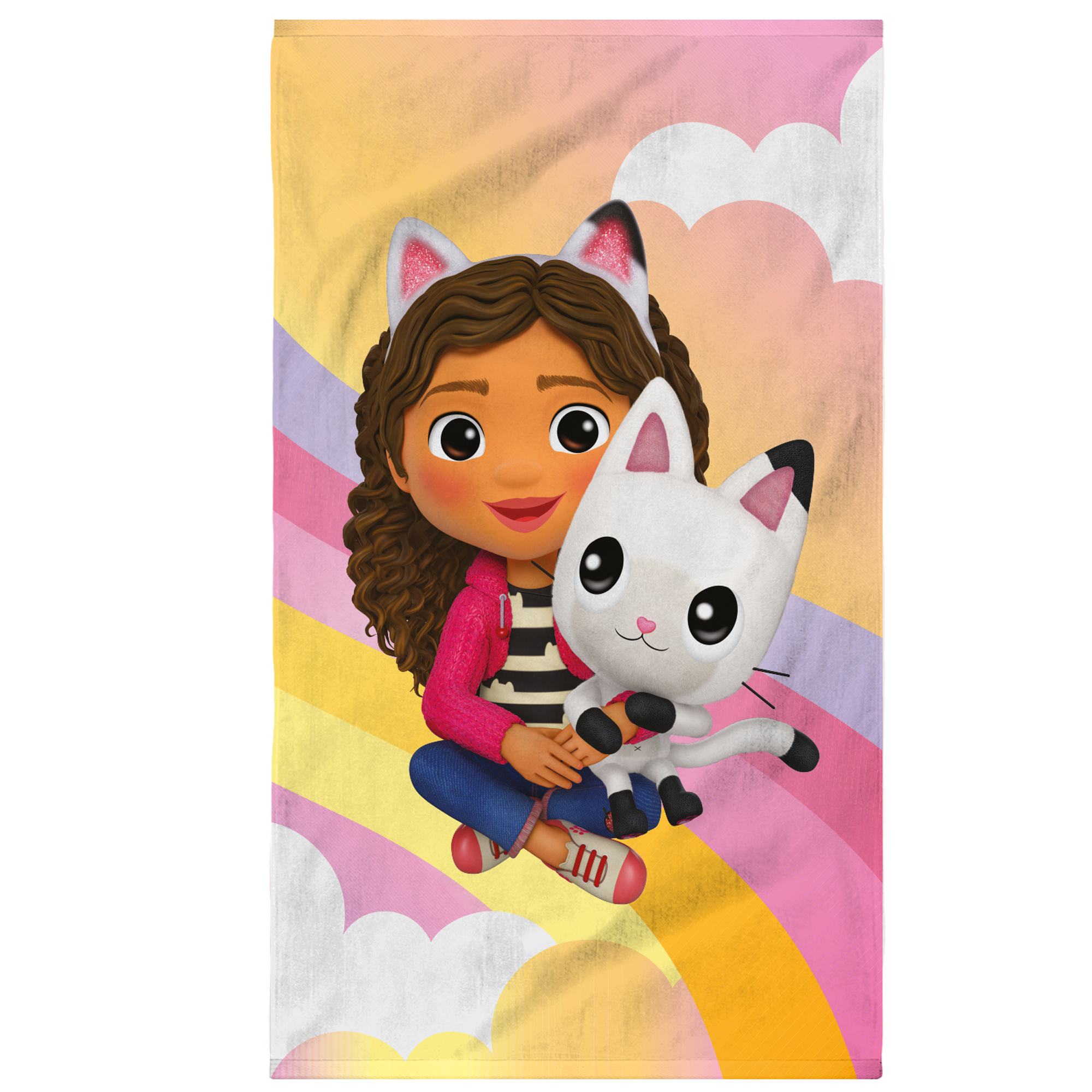 Gabby's poppenhuis Beach towel Magique Rainbow - 70 x 120 cm - Cotton