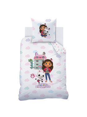 Gabby's poppenhuis Duvet cover Magique World 140 x 200 + 63 x 63 cm Cotton