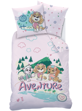Paw Patrol Duvet cover Voyage 140 x 200 + 63 x 63 cm Cotton