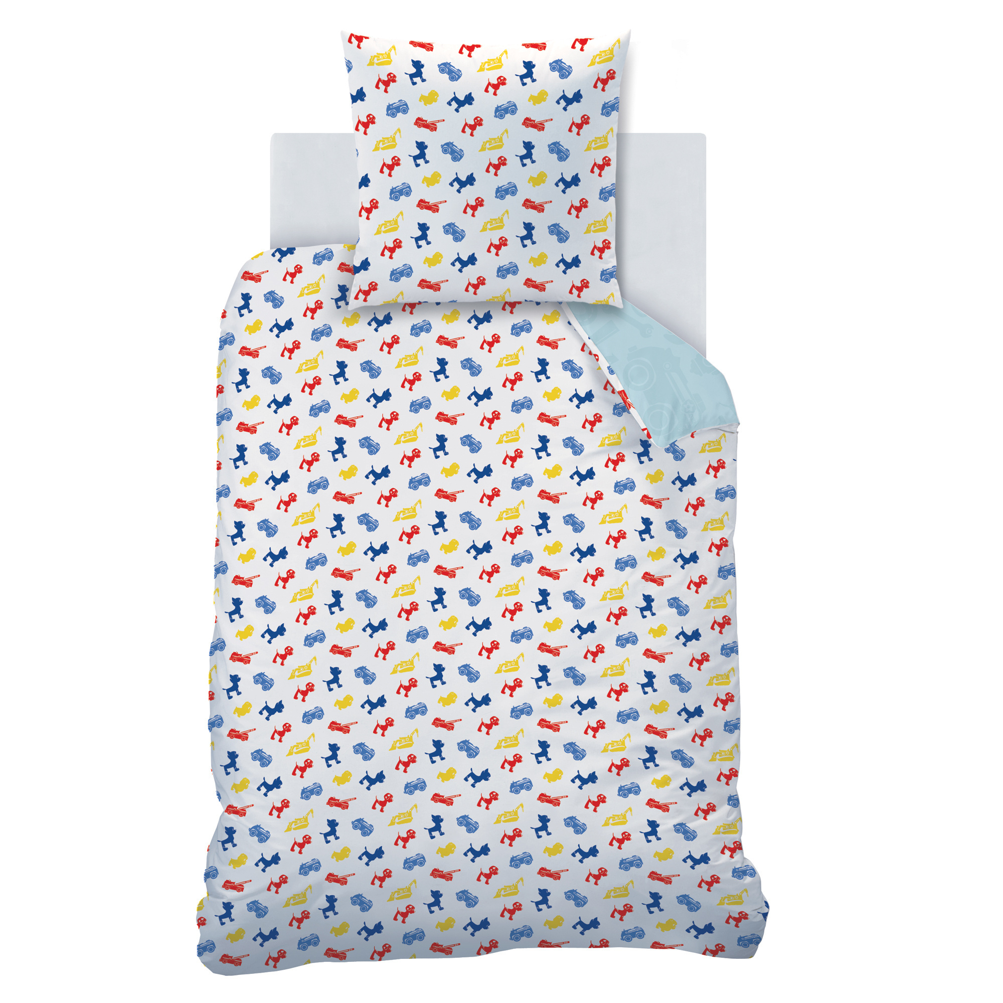 Paw Patrol Duvet cover Patboy - 140 x 200 + 63 x 63 cm - Cotton