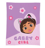 Gabby's poppenhuis Fleeceplaid Magique Coeur - 125 x 150 cm - Polyester