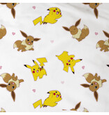 Pokemon Dekbedovertrek Evoli - 140 x 200 + 63 x 63 cm - Katoen