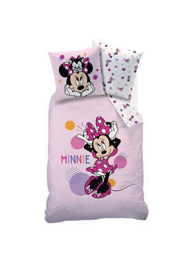 Disney Minnie Mouse Dekbedovertrek Jolie 140 x 200 + 63 x 63 cm Katoen