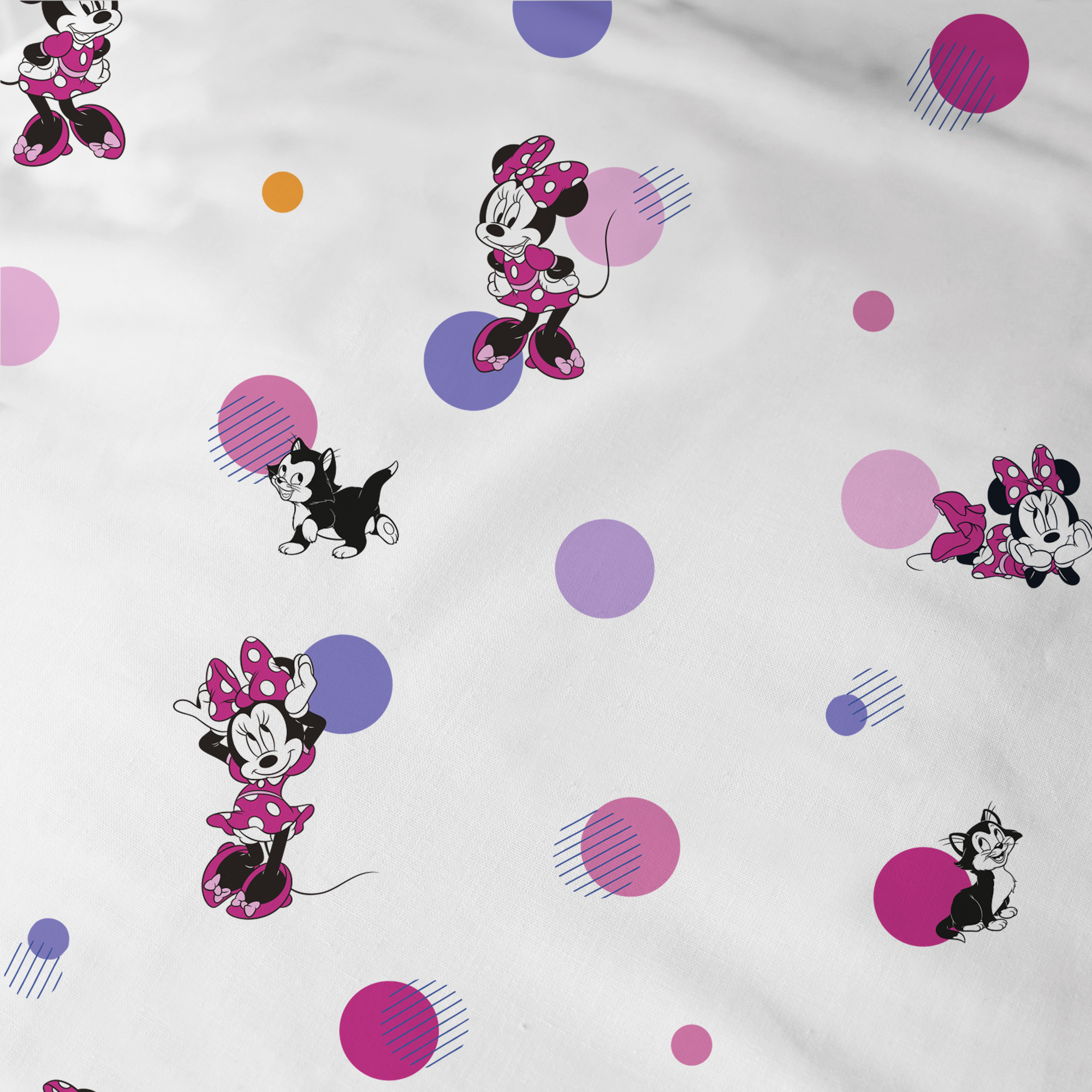Disney Minnie Mouse Dekbedovertrek Jolie - 140 x 200 + 63 x 63 cm - Katoen