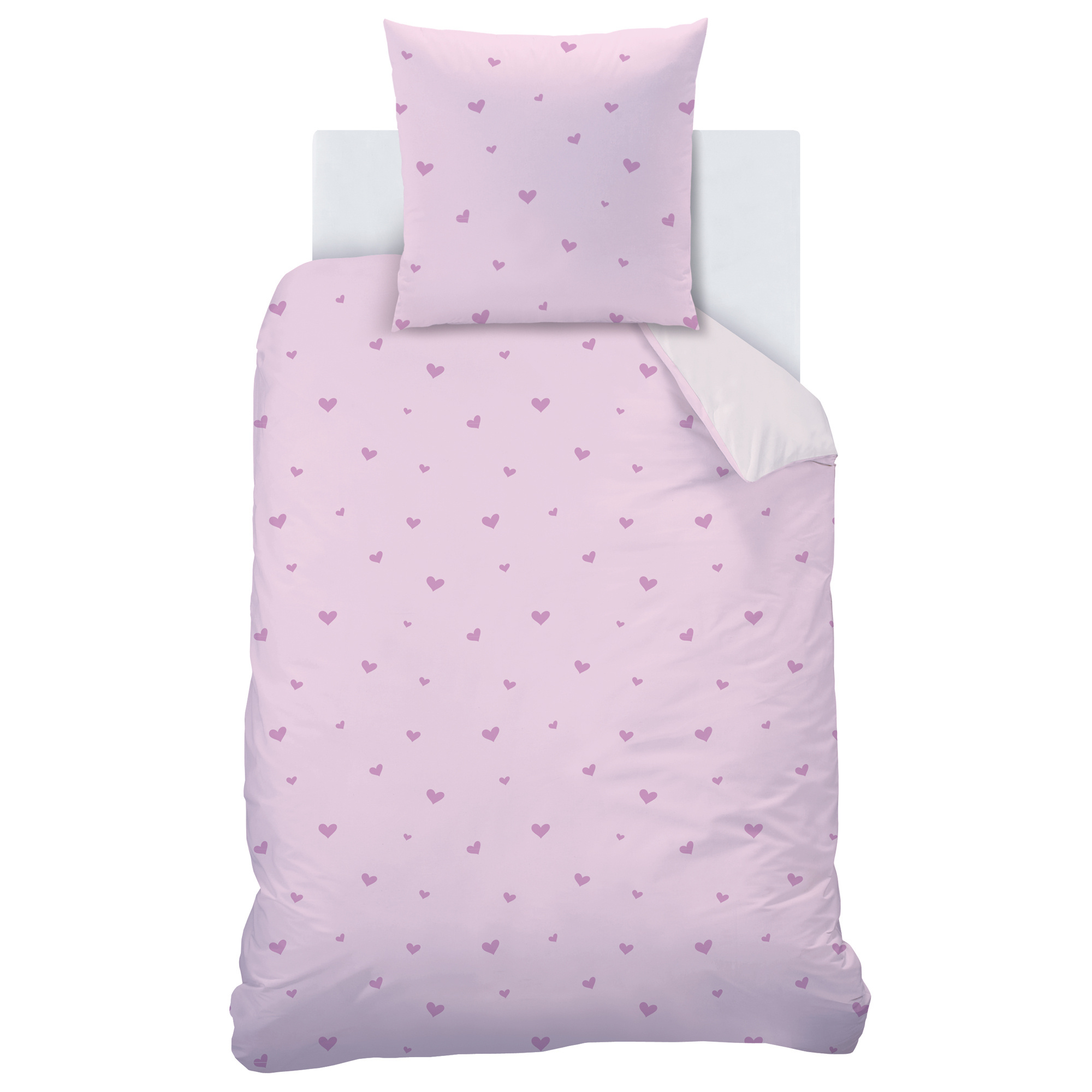 Disney Lilo & Stitch Duvet cover Cupidon - 140 x 200 + 63 x 63 cm - Cotton