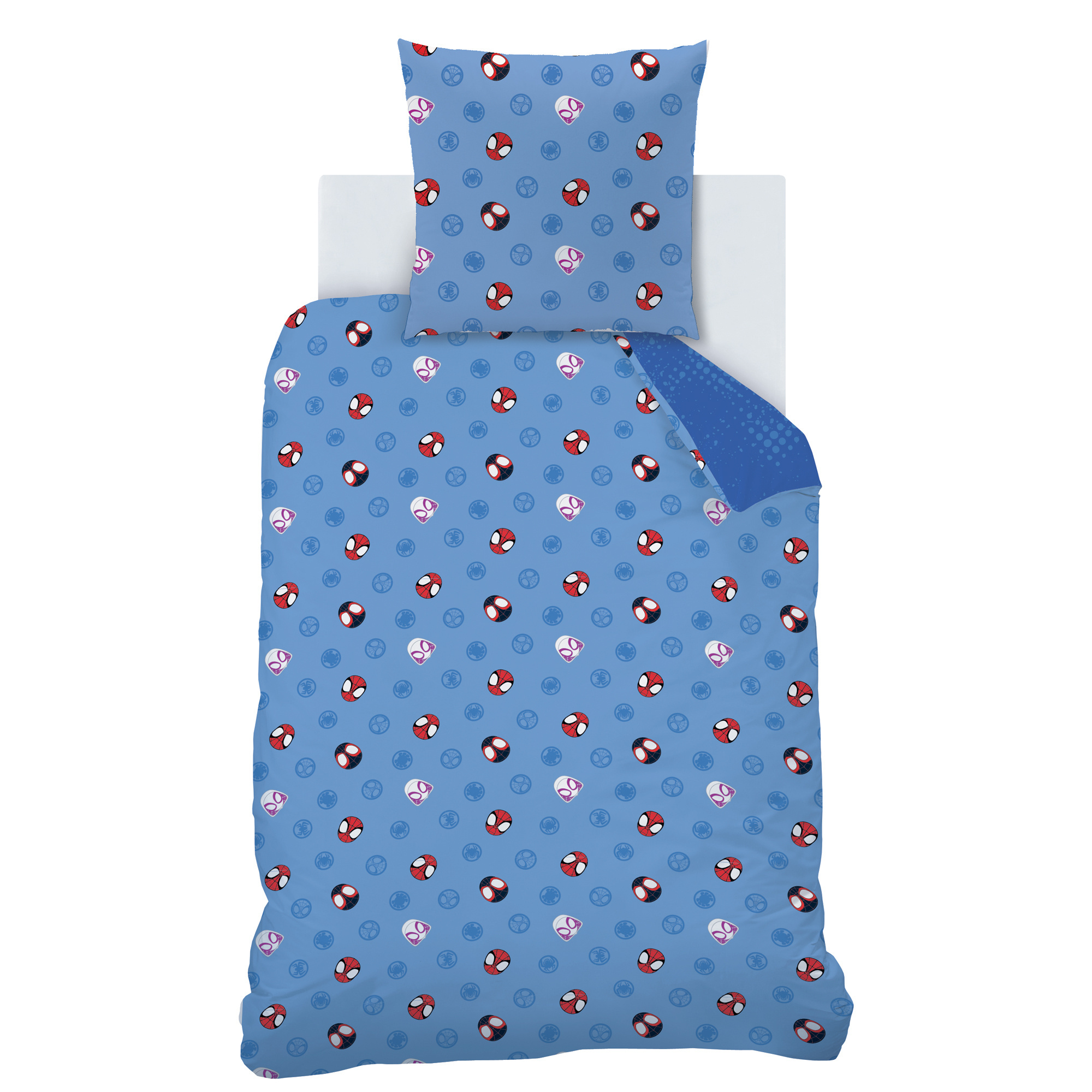 Spiderman Duvet cover Spidey Little - 140 x 200 + 63 x 63 cm - Cotton