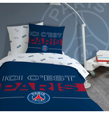 Paris Saint Germain Duvet cover Devise - 140 x 200 + 63 x 63 cm - Cotton