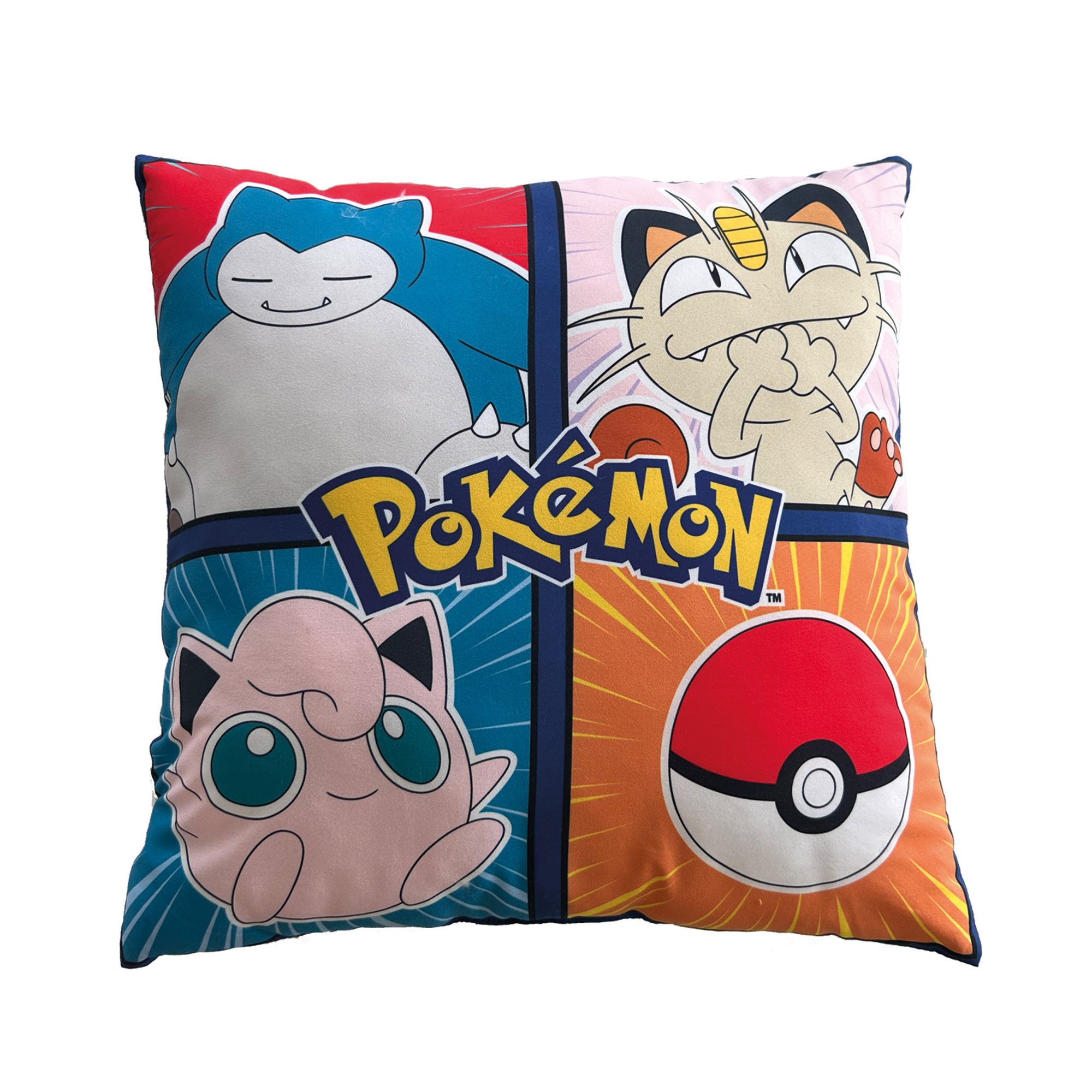 Pokemon Sierkussen Friends - 40 x 40 cm - Dubbelzijdig - Polyester